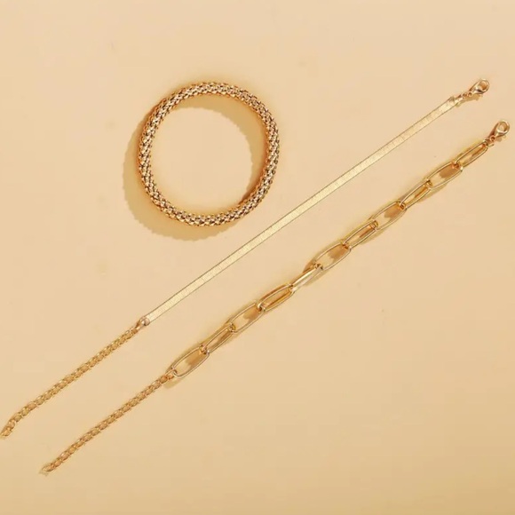 Gold Bracelet Trio - Picture 5 of 6